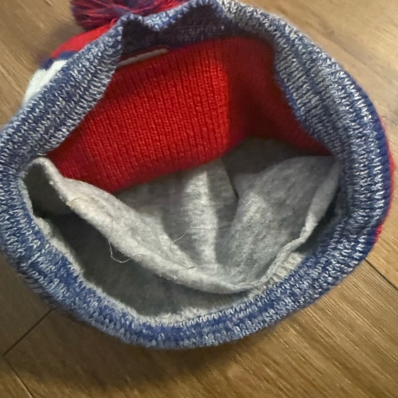 NFL NY Giants Beanie Men’s Pom Style Blue - Picture 4 of 4